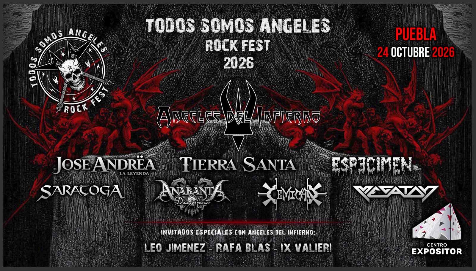 ANABANTA join Todos Somos Ángeles Rock Fest 2026 after Avalanch pull out