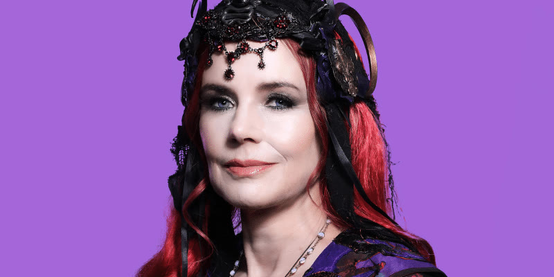 Monica Richards, singer of Faith And The Muse and Strange Boutique