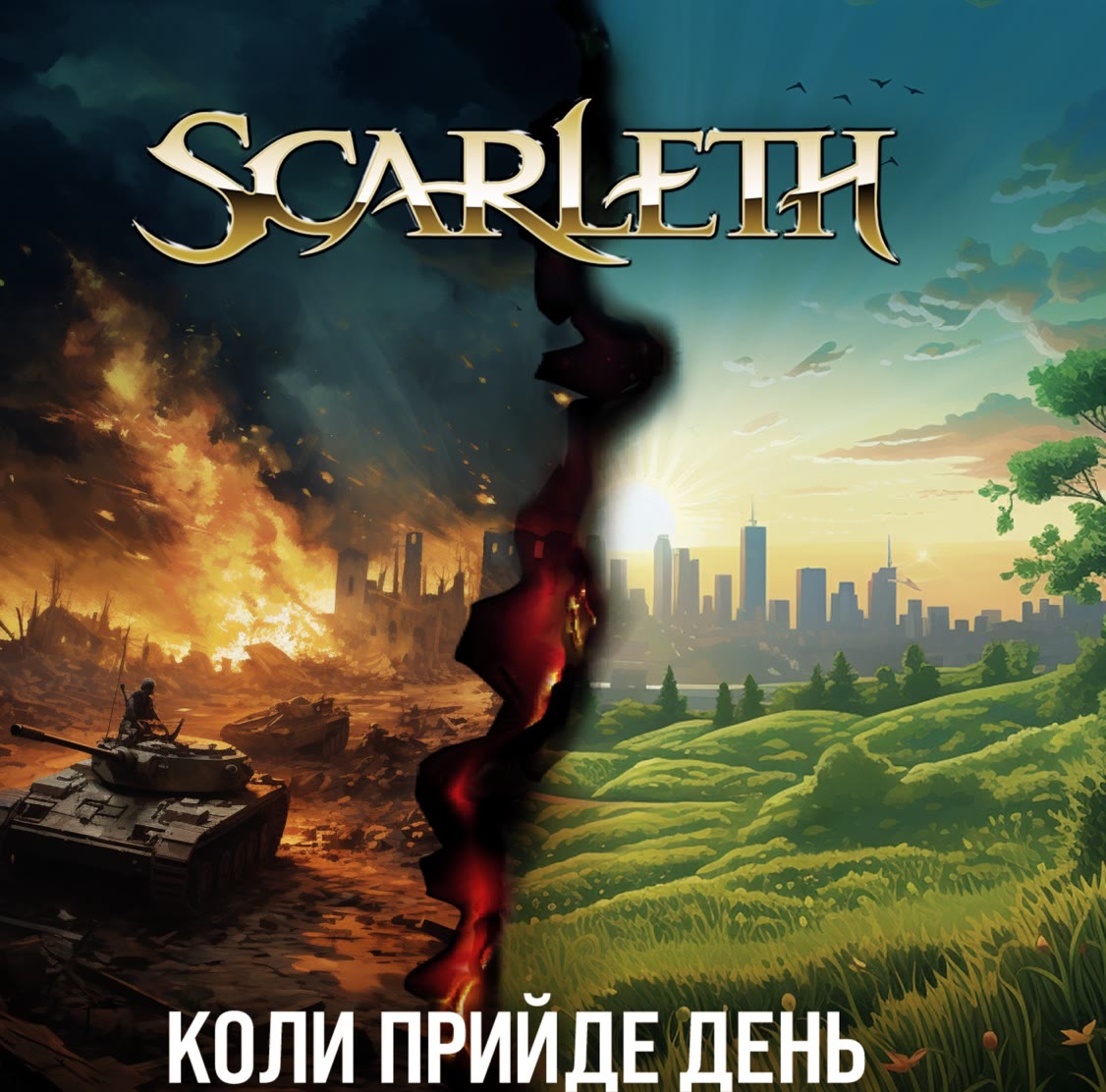 Cover of Коли Прийде День by Scarleth