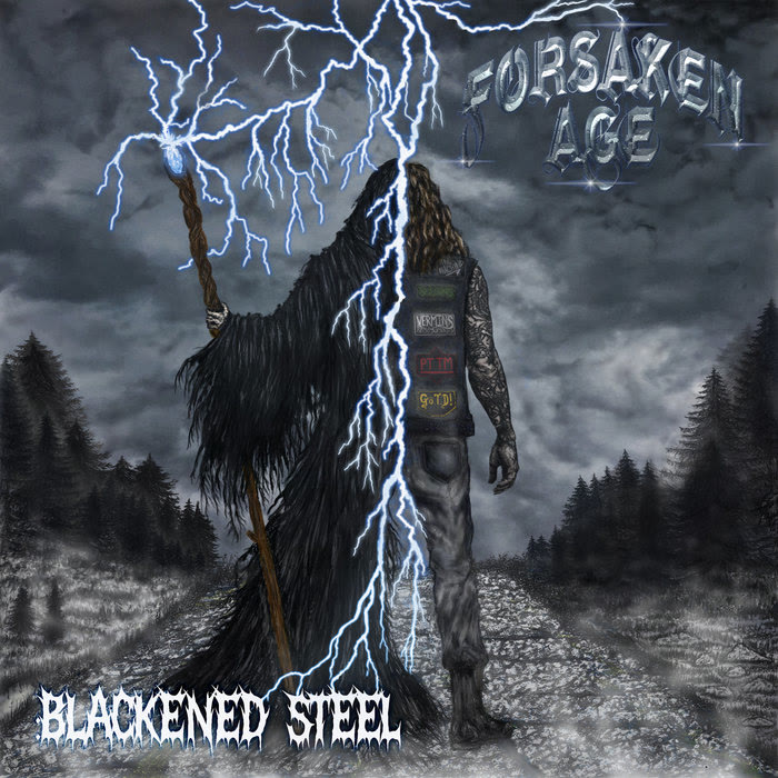 Forsaken Age performing, with vocalist Chrissy Scarfe at the front of the stage