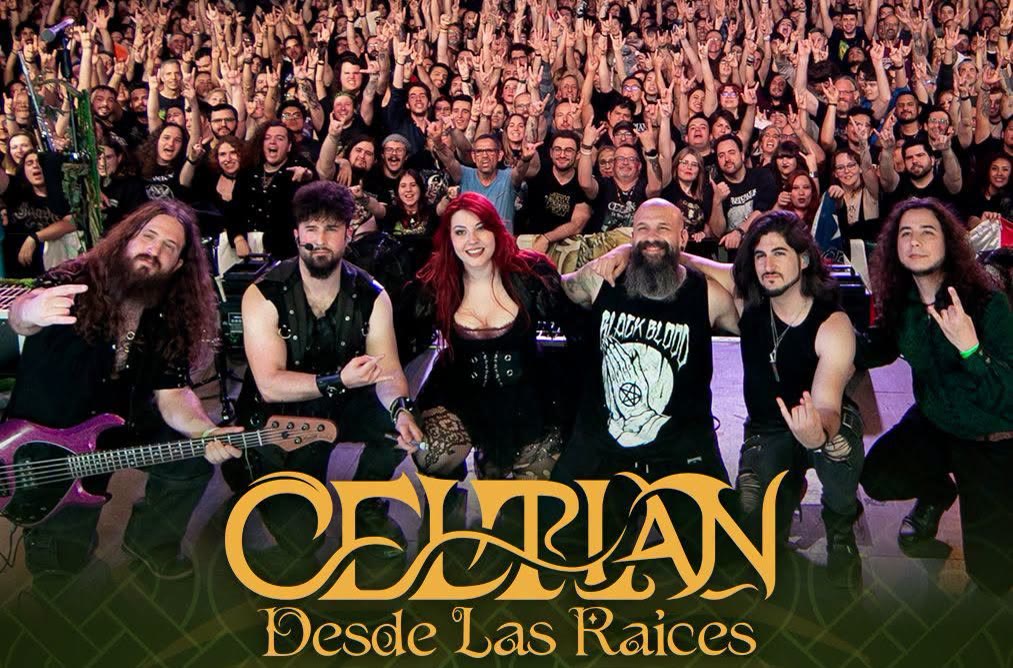 CELTIAN performing live on stage at Sala La Riviera in Madrid