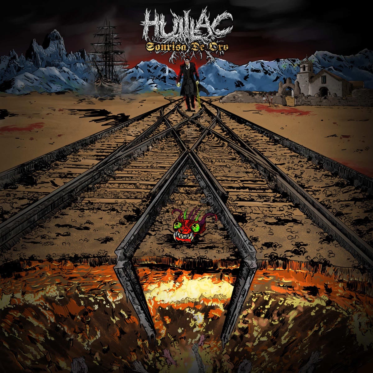 Cover of Sonrisa de Oro by Huillac