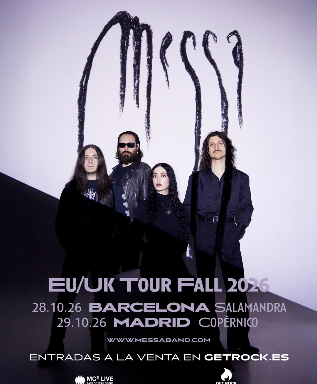 MESSA bring their first headline European tour to Barcelona and Madrid