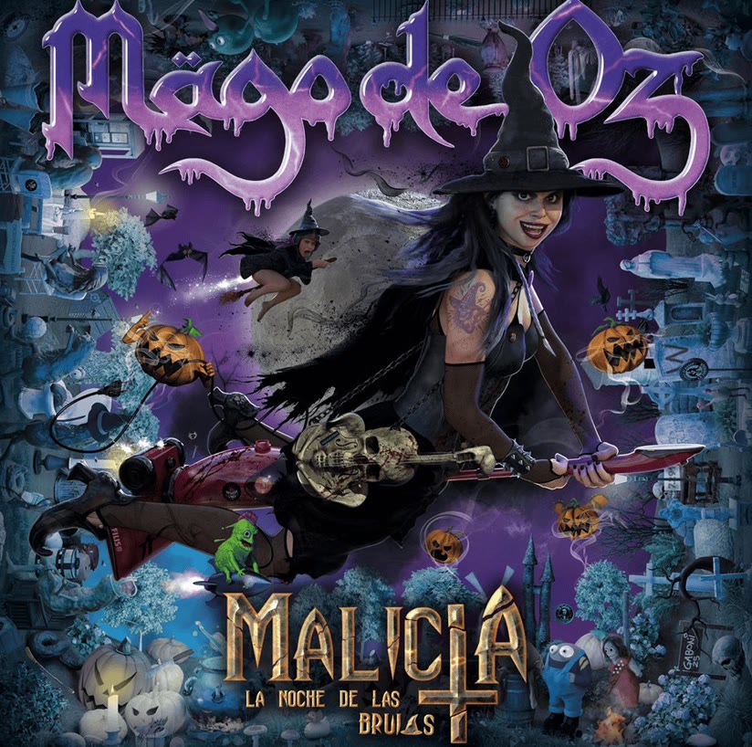 Cover of Malicia: La noche de las brujas by Mägo de Oz