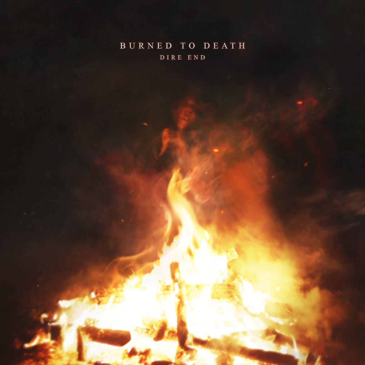 Cover of Burned To Death by Dire End